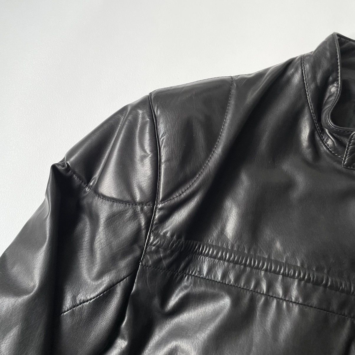 Prada S/S 07 Leather Motorcycle Jacket Size US M / EU 48-50 / 2 - 11 Thumbnail