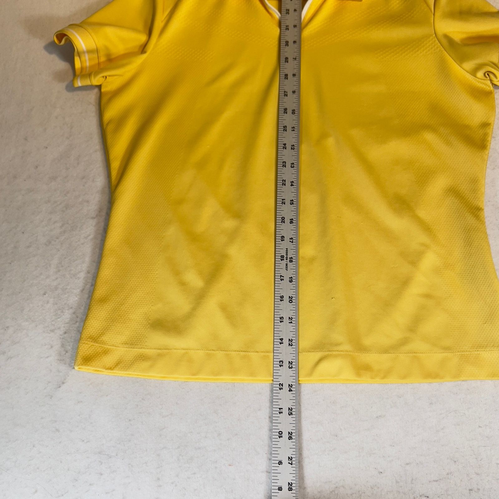 Nike Nike Golf Fit Dry 1/4 Zip Polo Woman L Wicking Yellow PASTEL Size L / US 10 / IT 46 - 10 Thumbnail