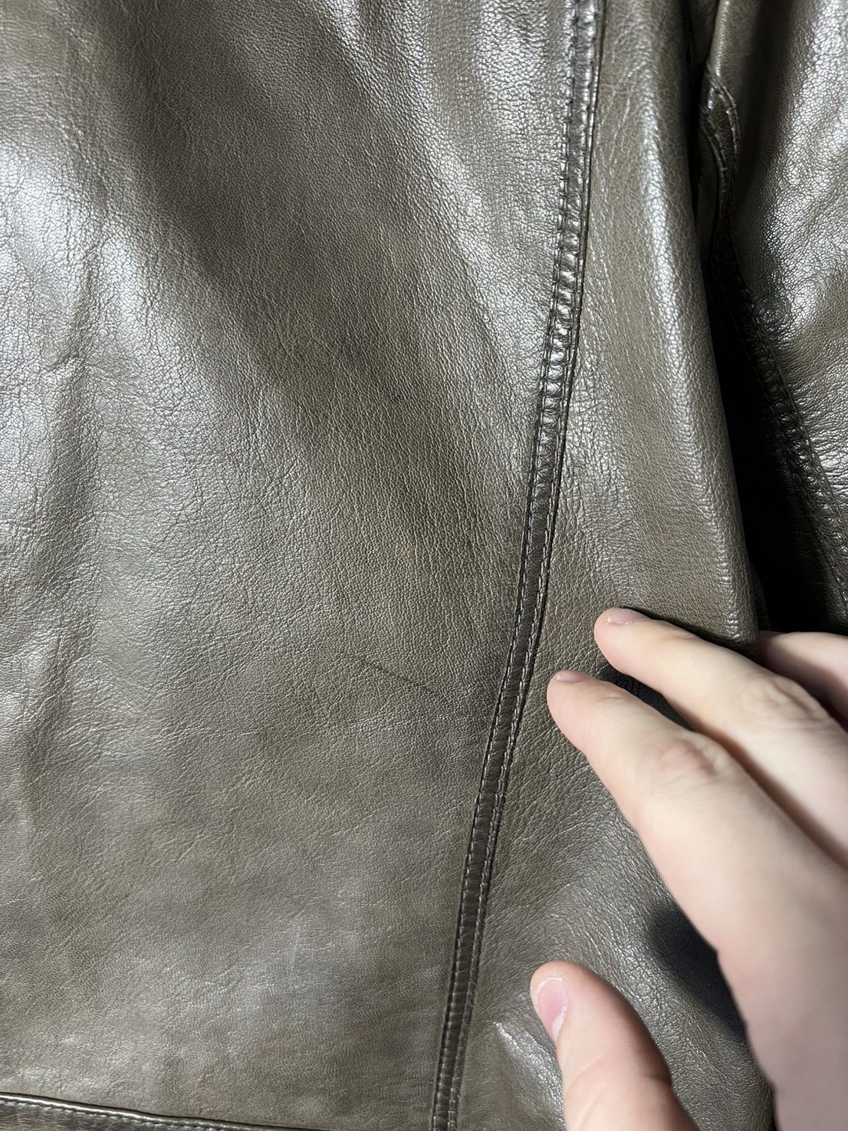 Hugo Boss 🧥 HUGO BOSS Genuine Leather Jacket – Size IT 48 M Size US M / EU 48-50 / 2 - 12 Thumbnail