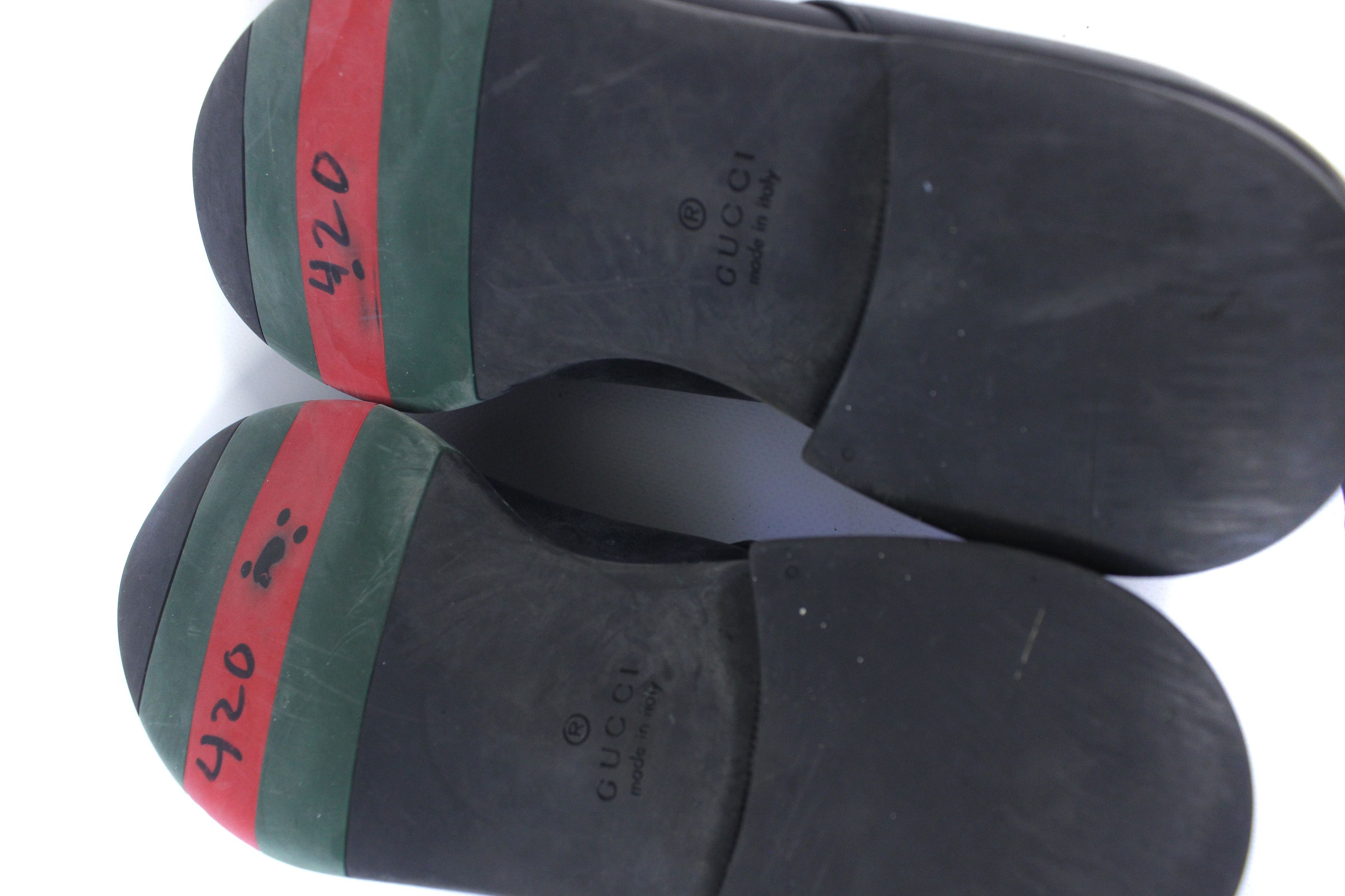 Gucci Tom Ford Era Wed Stripe Leather Oxford Shoes Vintage Size US 10 / EU 43 - 6 Thumbnail