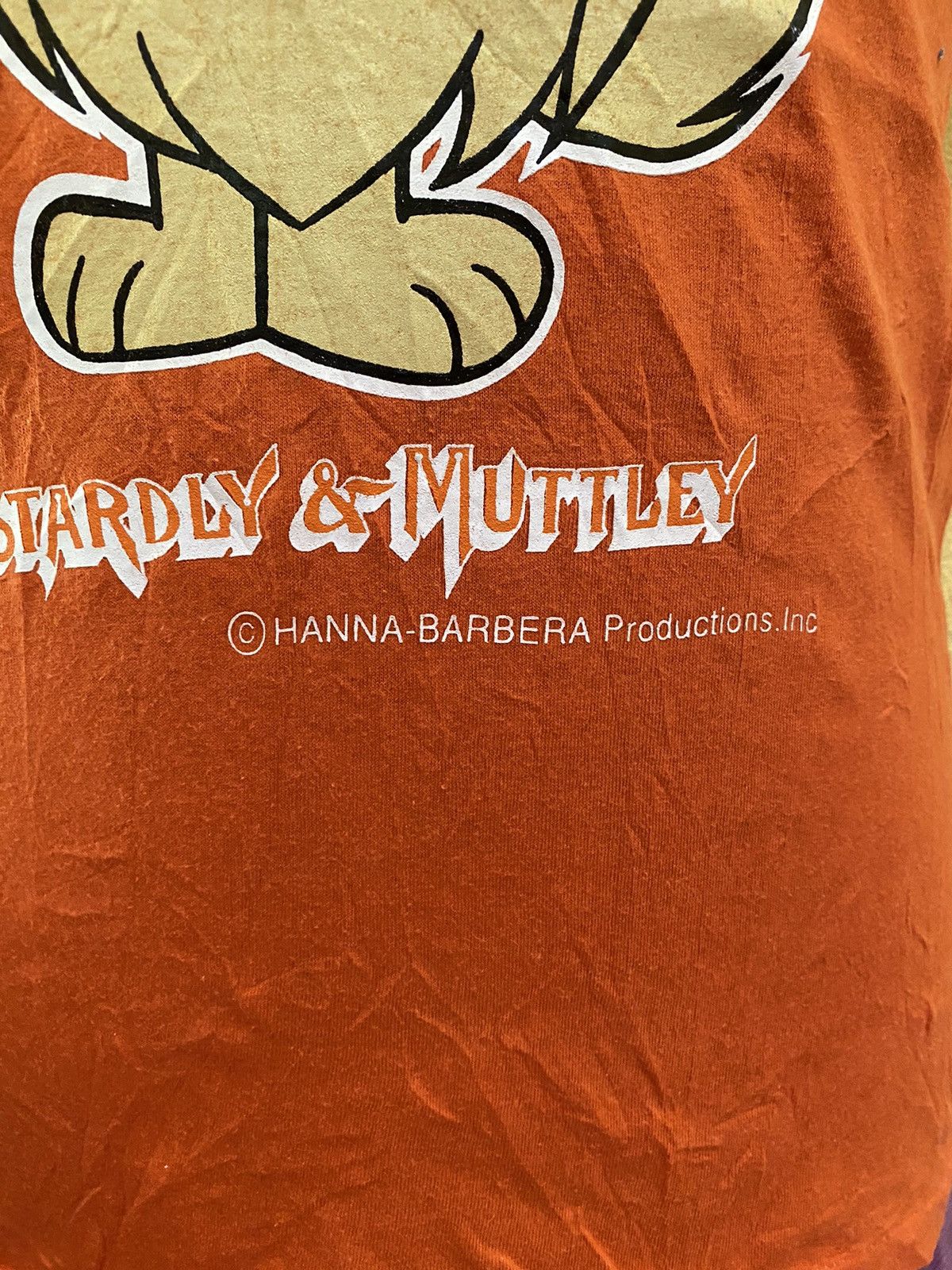 Cartoon Network × Vintage Vintage 90s DASTARDLY & MUTTLEY (Hanna Barbera) Tshirt Size US S / EU 44-46 / 1 - 4 Thumbnail