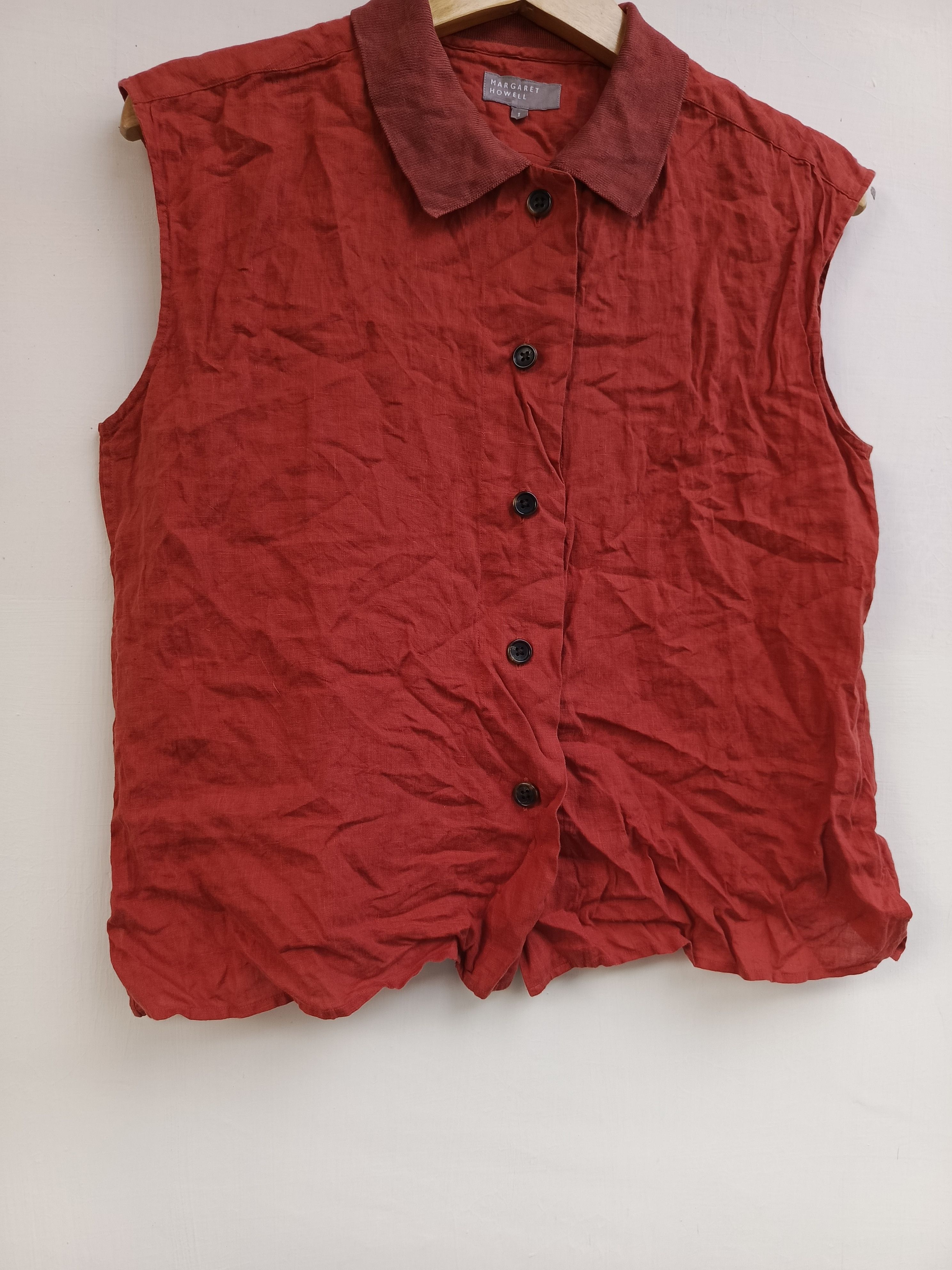 Margaret Howell Margaret Howell sleeveles shirt Size S / US 4 / IT 40 - 3 Thumbnail