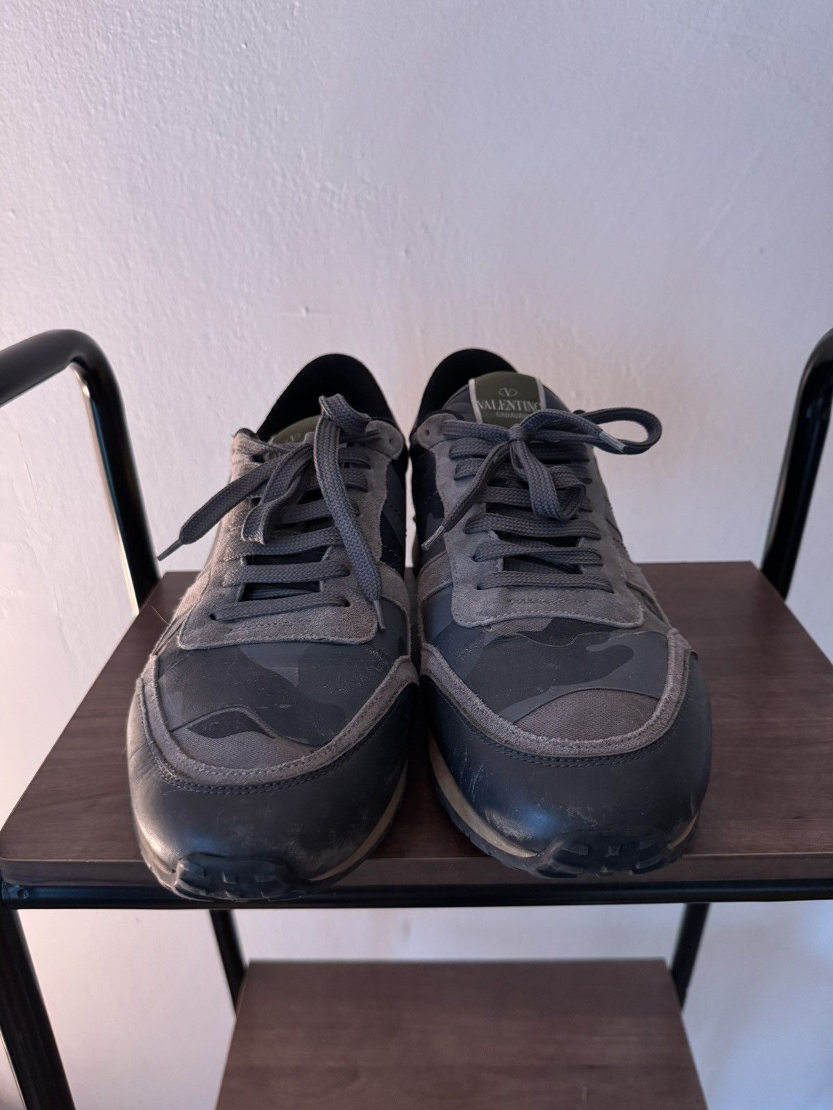 Valentino Valentino Camo Rock Runner Sneakers Size US 11.5 / EU 44-45 - 3 Thumbnail