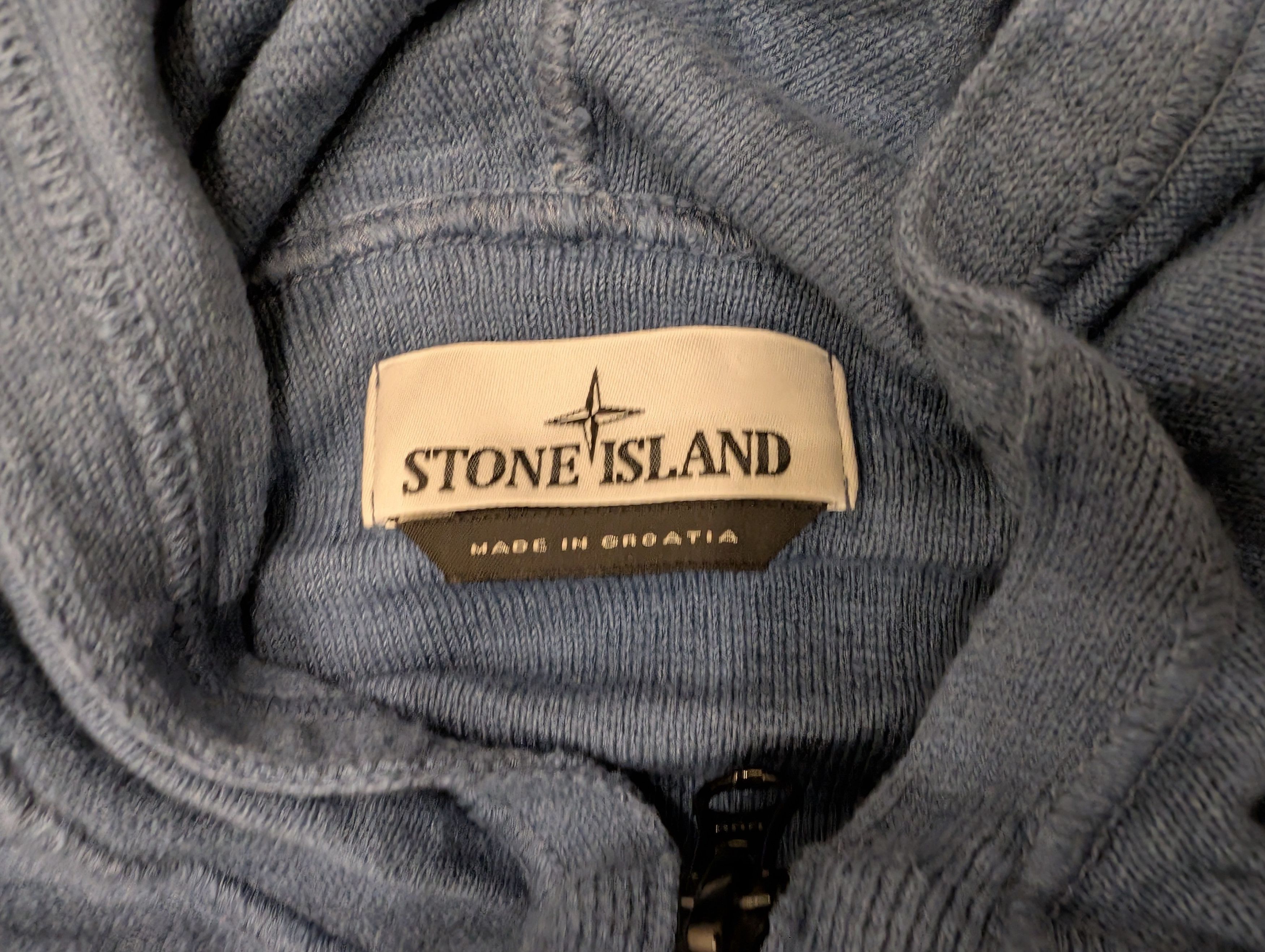 Stone Island Stone Island Full Zip Hoodie Made in Croatia Size US L / EU 52-54 / 3 - 3 Thumbnail