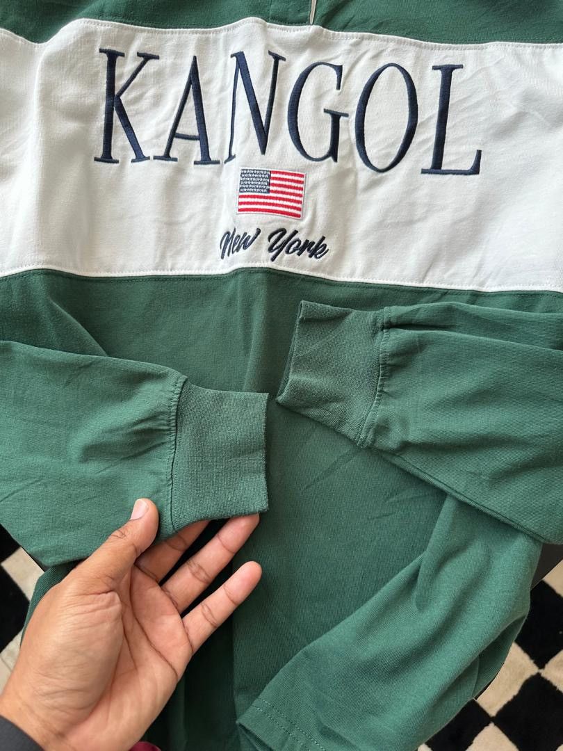 Japanese Brand × Kangol KANGOL RUGBY SHIRT Size US L / EU 52-54 / 3 - 4 Thumbnail