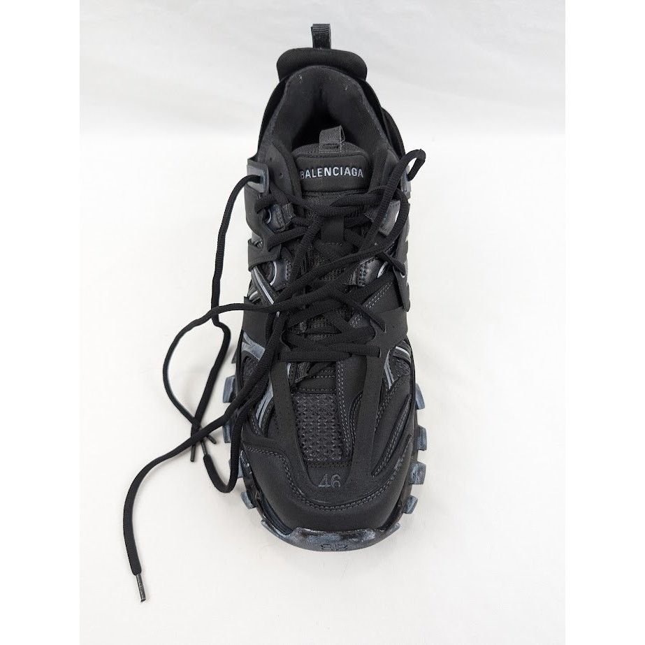 Balenciaga o1rshd1 Track Low-Top Sneakers in Faded Black Size US 13 / EU 46 - 7 Thumbnail