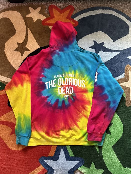 Flatbush zombies sale tie dye hoodie