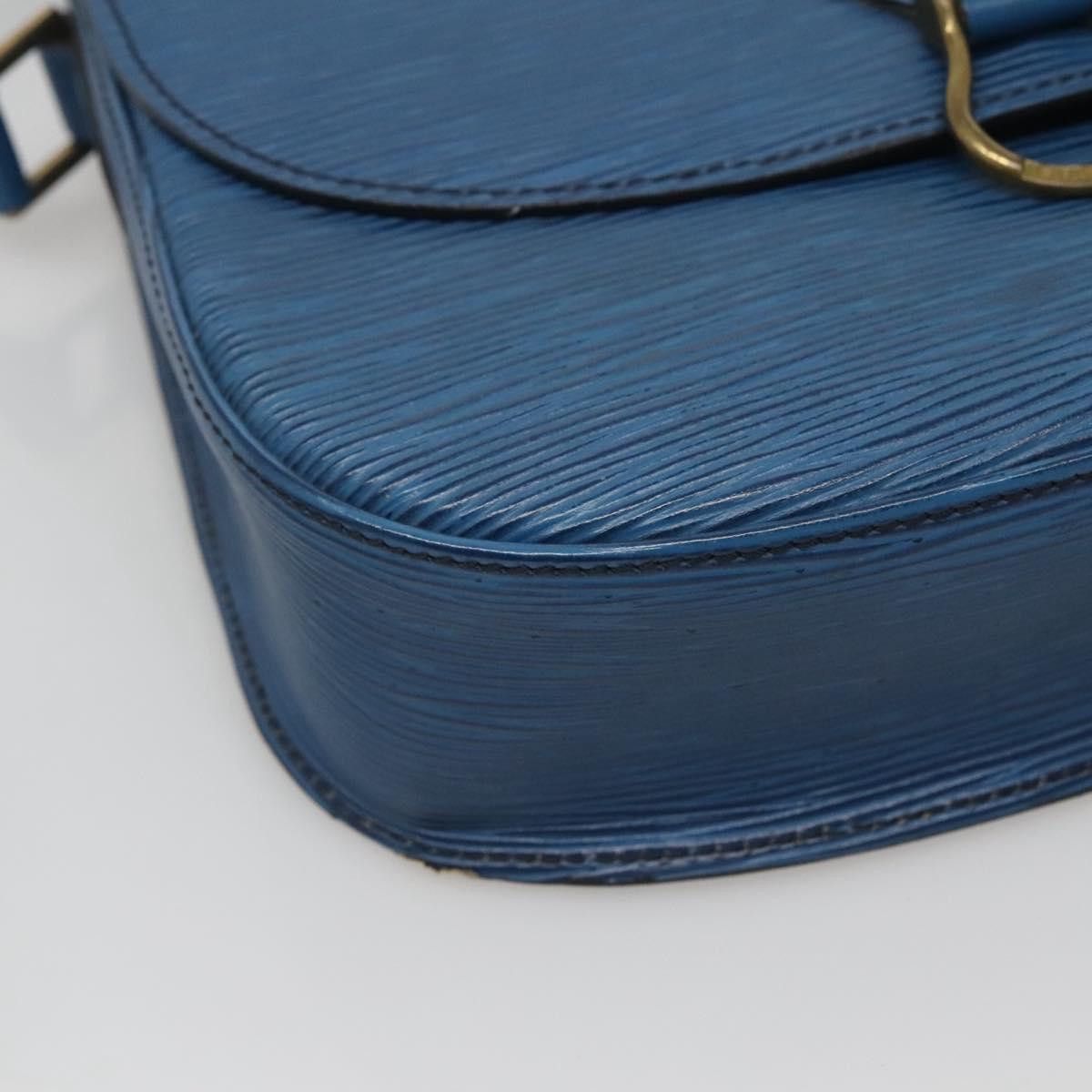 Louis Vuitton LOUIS VUITTON Epi Saint Cloud GM Shoulder Bag Toledo Blue Size ONE SIZE - 16 Thumbnail