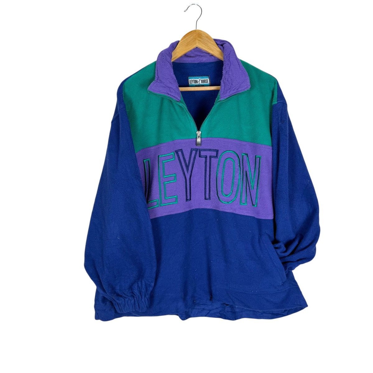Sports Specialties ❄️LEYTON HOUSE RACING HALF ZIP FLEECE JUMPER Size US M / EU 48-50 / 2 - 1 Thumbnail