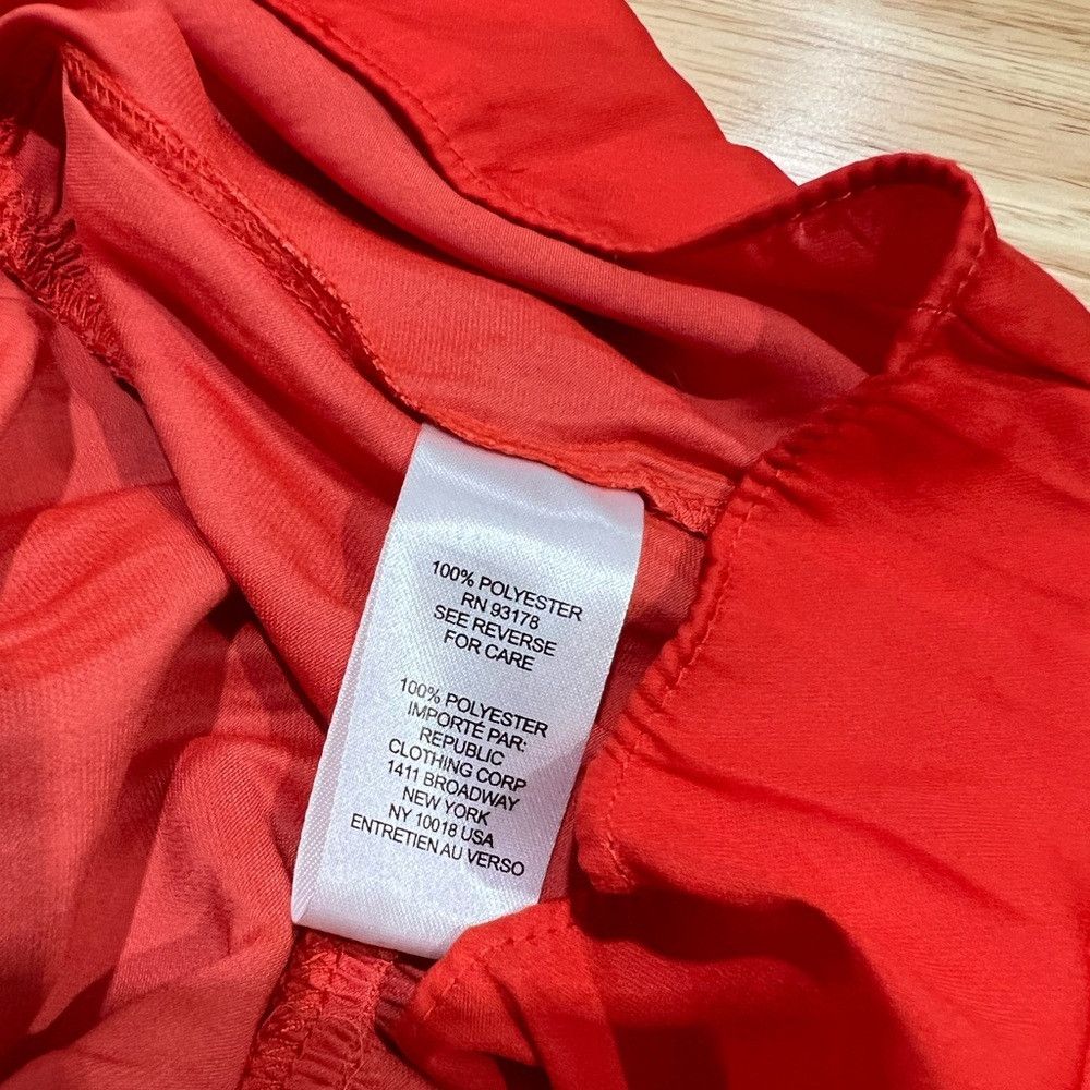Joie Joie Silky Summer Orange Ruffle Tiered Ruched Coquette Mini Size M / US 6-8 / IT 42-44 - 5 Thumbnail
