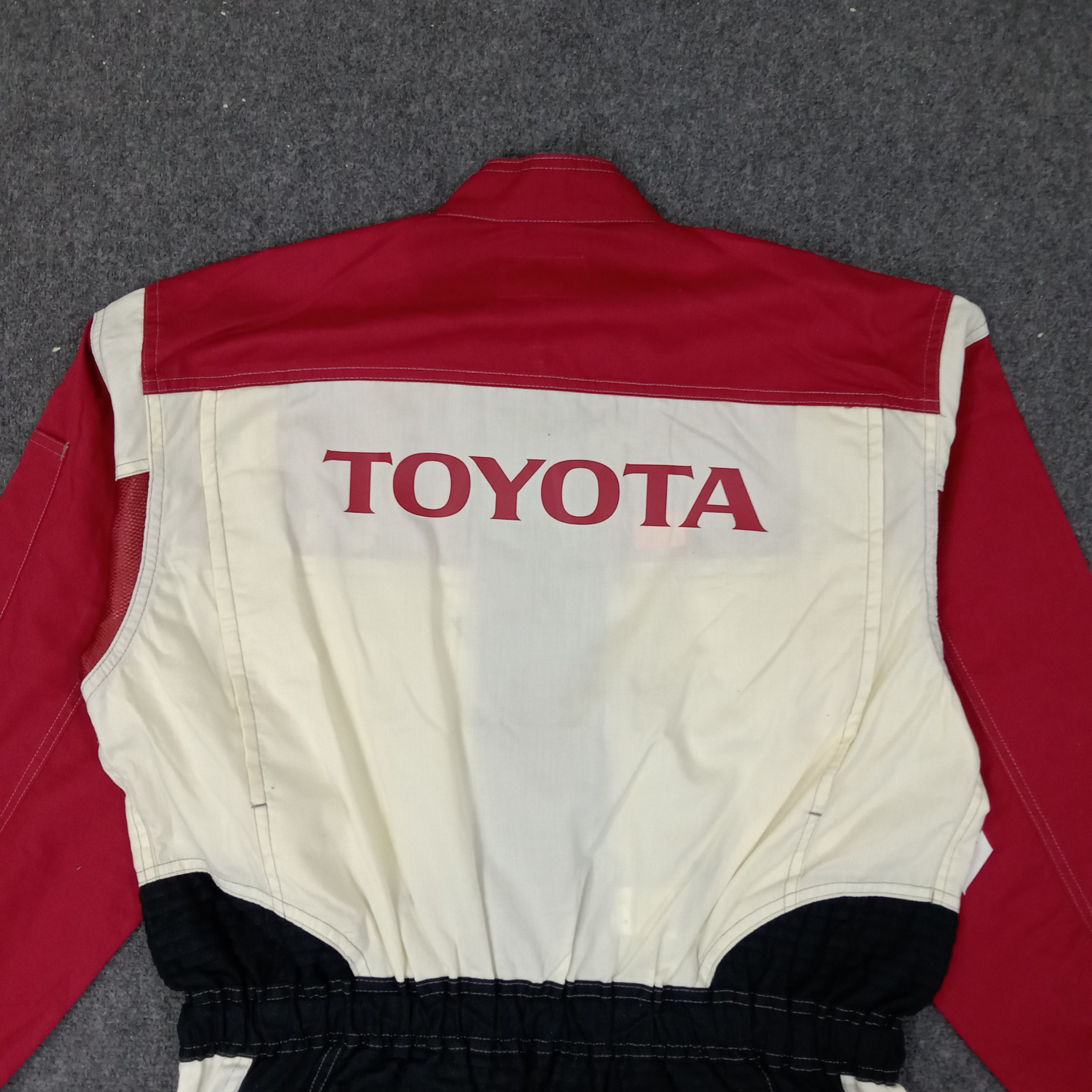 Japanese Brand Toyota Japanese Motorsports Racing Coverall Jacket C254N10 Size US L / EU 52-54 / 3 - 2 Thumbnail