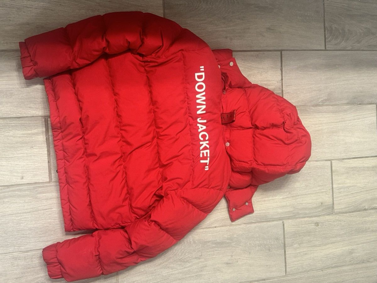 Off-White Offwhite Puffer Jacket Size US XXS / EU 40 - 3 Thumbnail