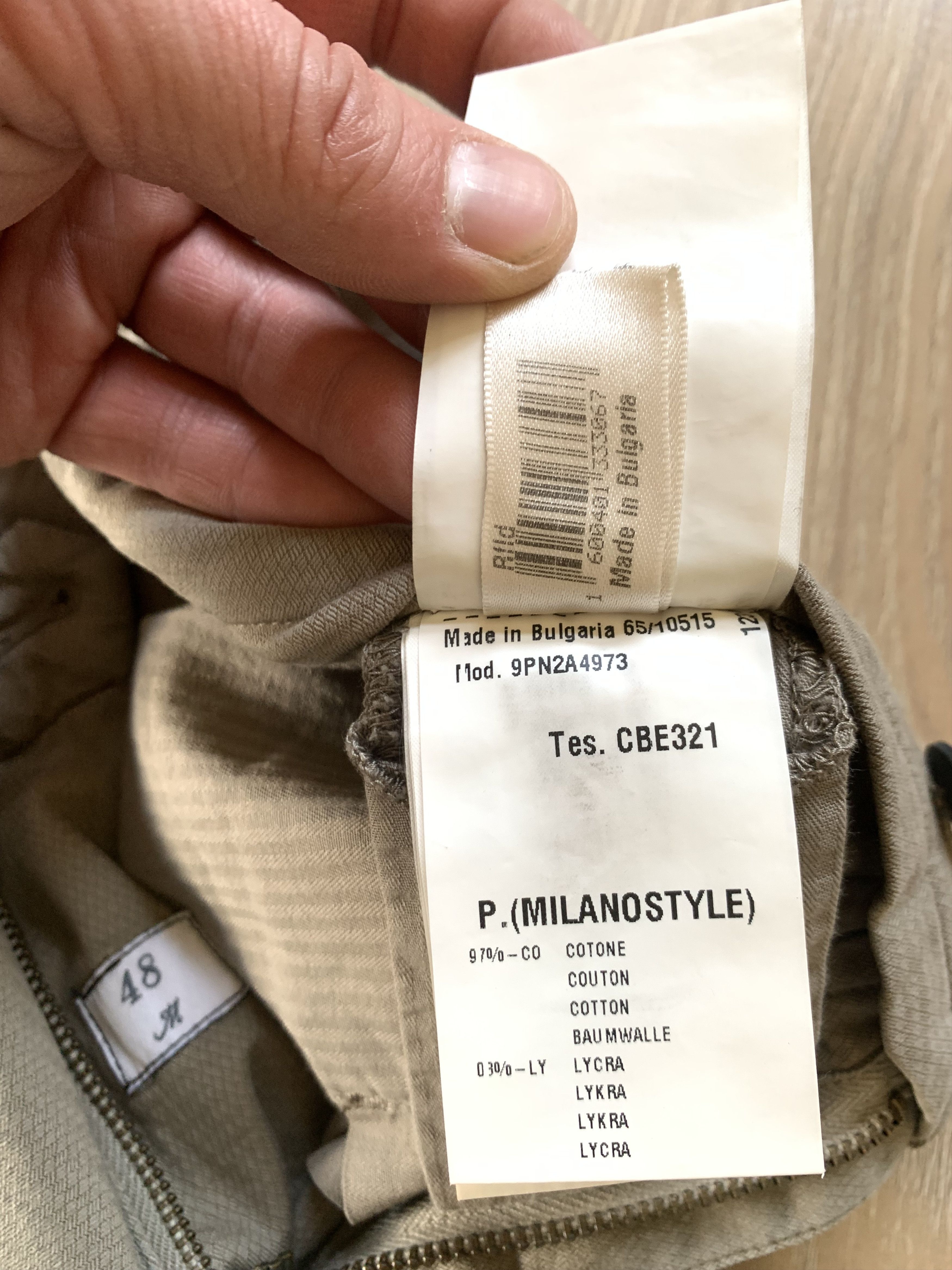 Mason's Masons Milano Style Cotton Plaid Pants Size US 32 / EU 48 - 15 Thumbnail