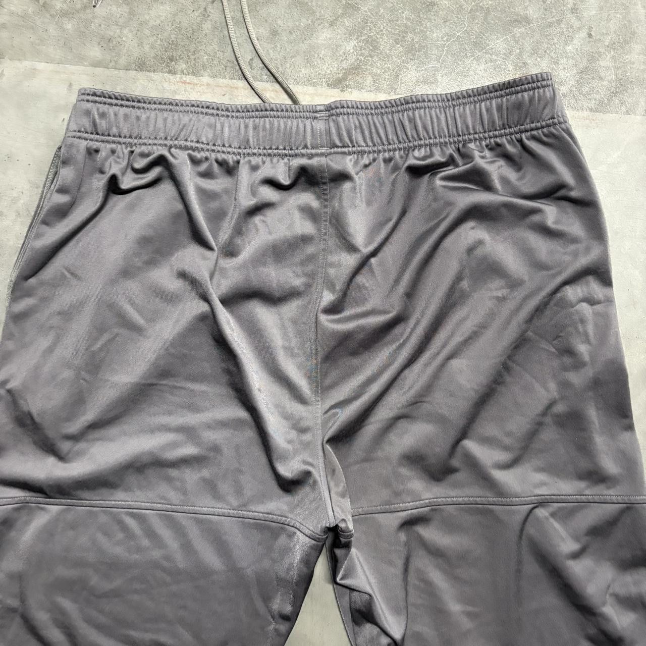 Under Armour Crazy Vintage Y2K/2000s Super Baggy Grey Under Armour Loose Skater Style Leg Zipper Sweatpants! Size US 40 / EU 56 - 7 Thumbnail