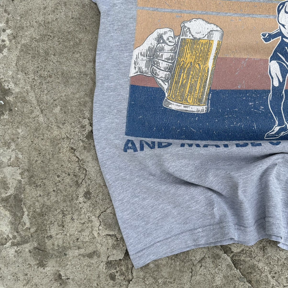 Vintage Vintage Japanese Style T-shirts I like Beer and Run Y2K Size US S / EU 44-46 / 1 - 5 Thumbnail