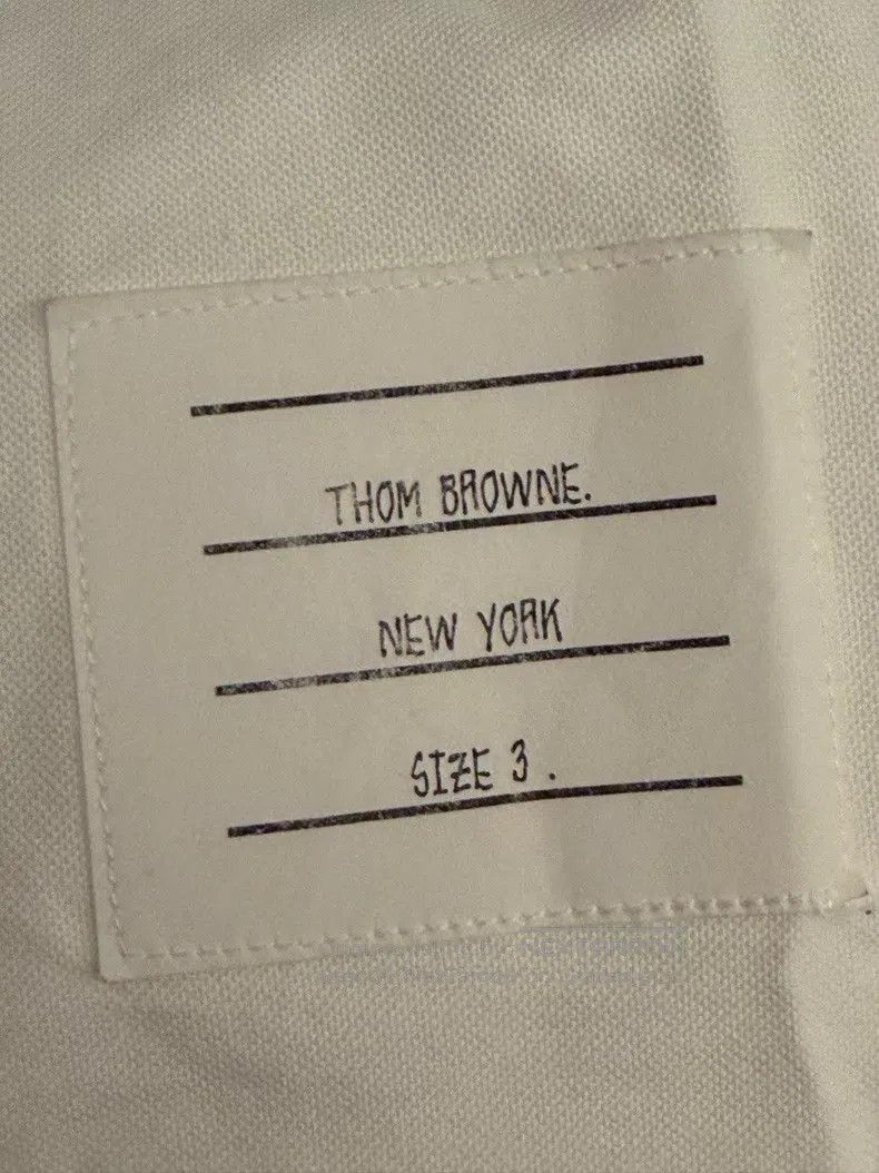 Thom Browne Thom Browne Striped Oxford cloth shirt Size US L / EU 52-54 / 3 - 4 Thumbnail