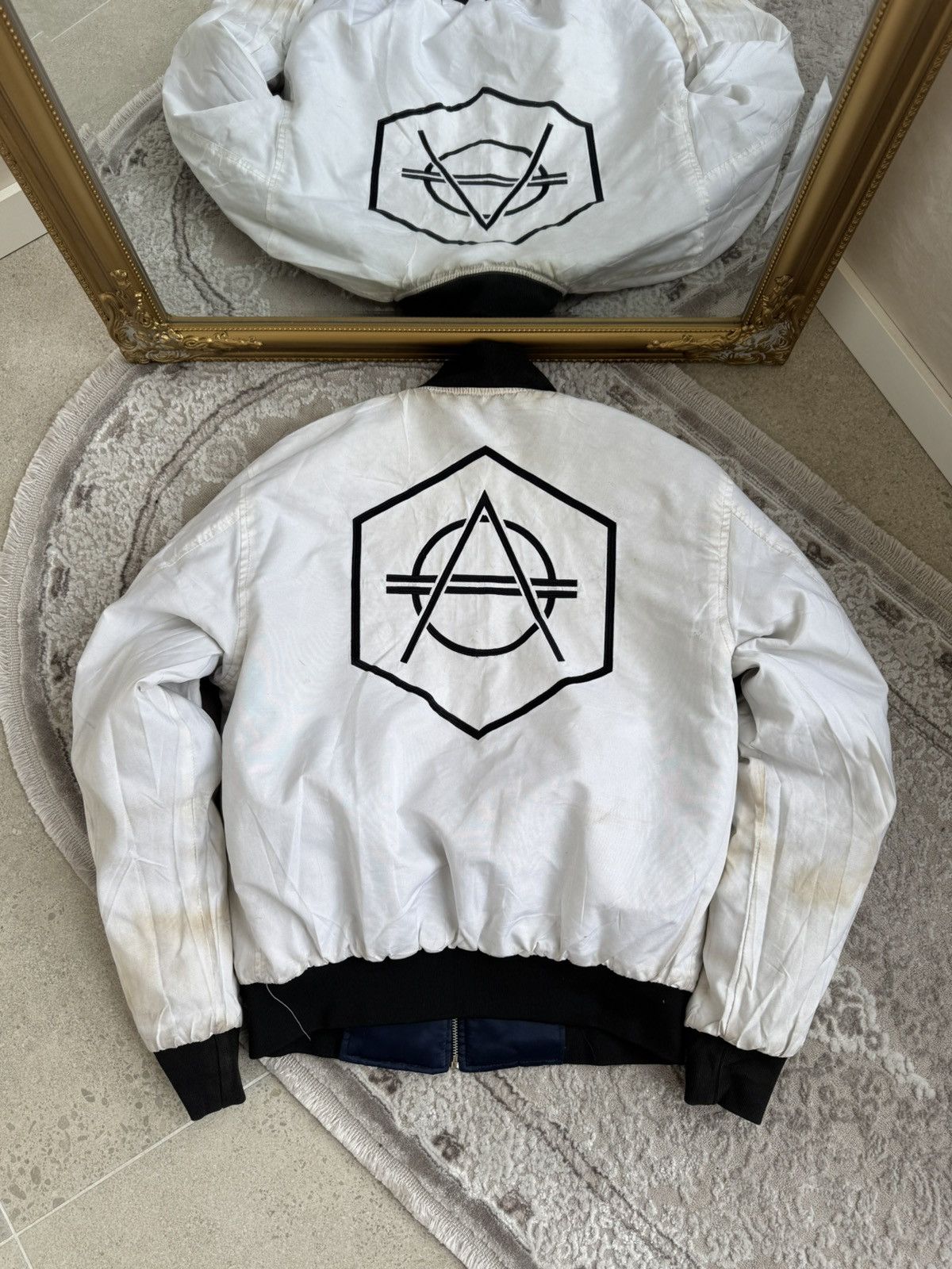 Japanese Brand Vintage Aviator bomber jacket MA-1 Avirex Style Size US S / EU 44-46 / 1 - 14 Thumbnail