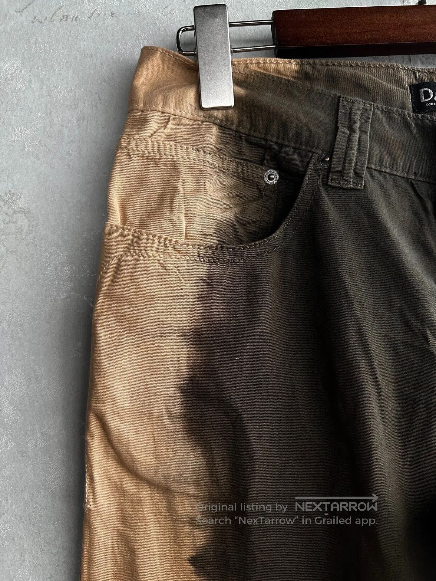 Dolce & Gabbana Dolce＆Gabbana Side-blown long pants| Size US 29 - 4 Thumbnail