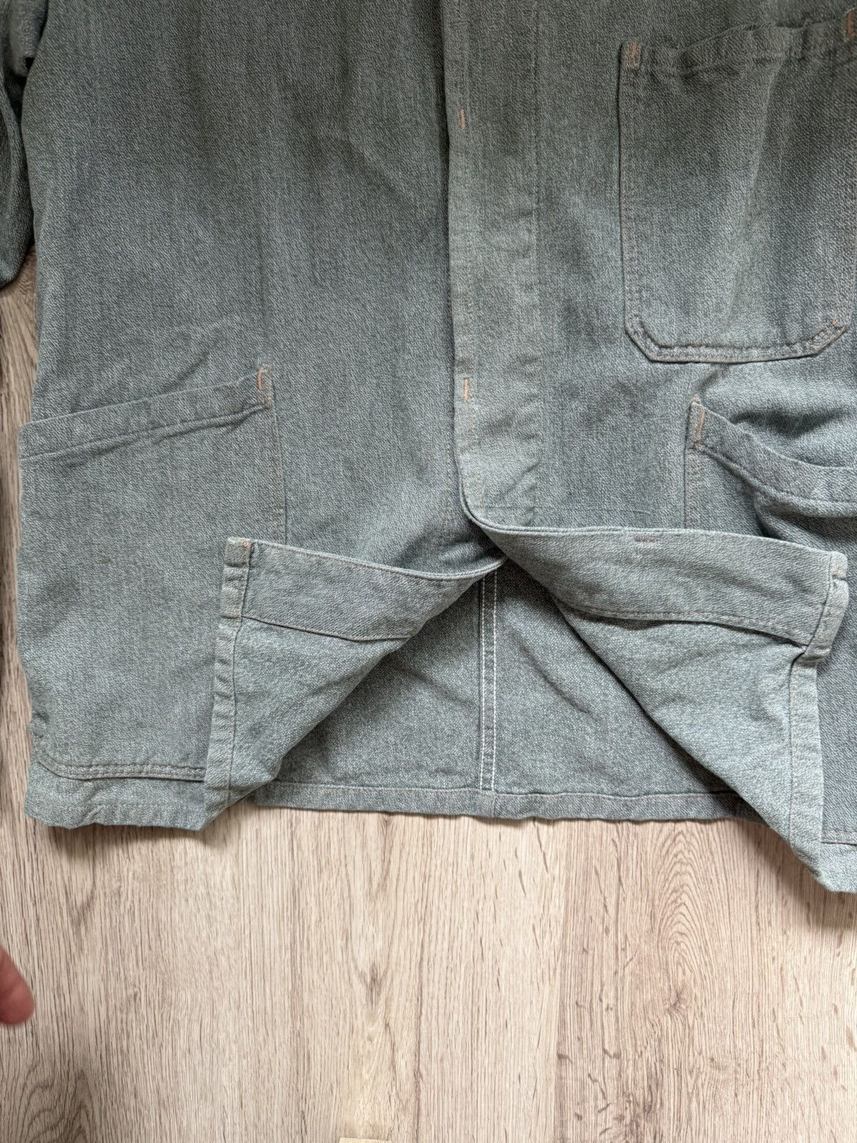Other Vintage French Workwear Chore Jacket Sanfor Faded 50s 60s Size US M / EU 48-50 / 2 - 9 Thumbnail
