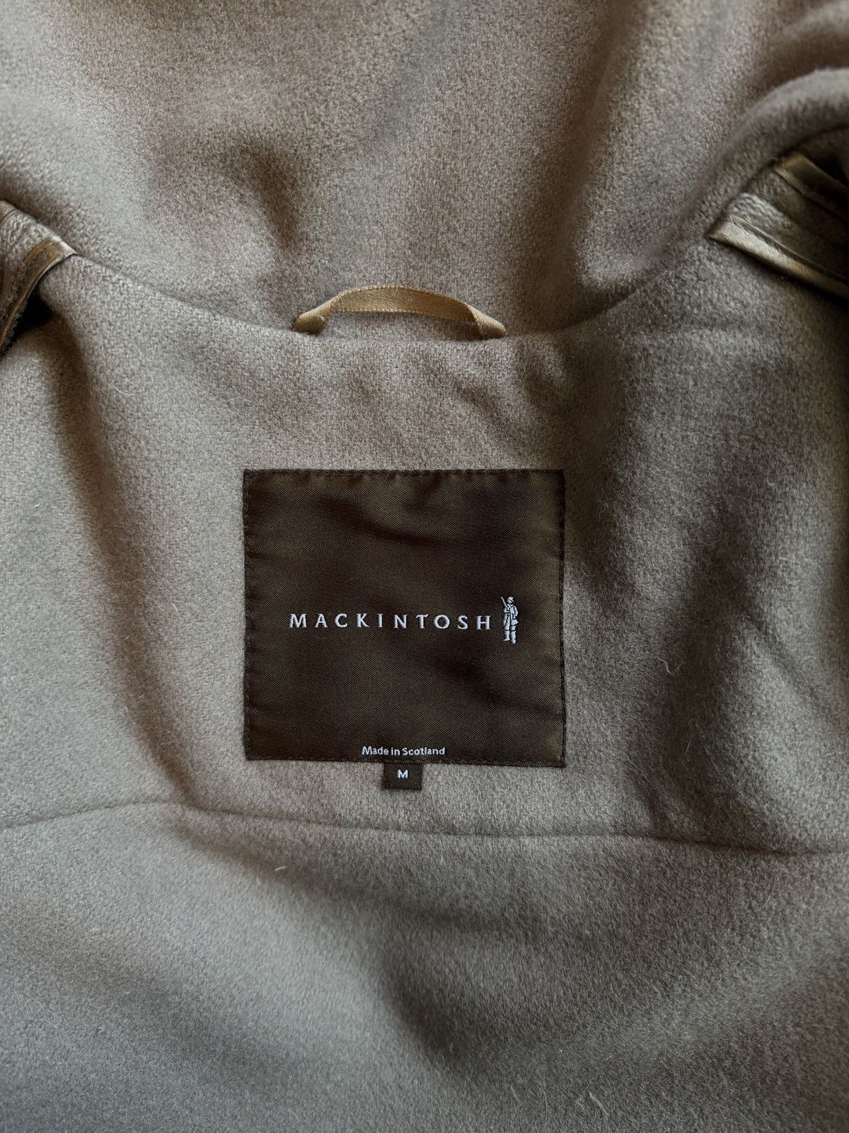 Designer × Mackintosh Mackintosh 100% wool beige duffle coat jacket Size M / US 6-8 / IT 42-44 - 8 Thumbnail