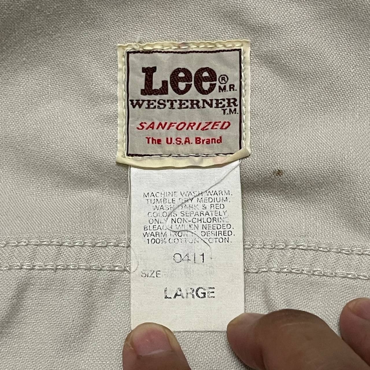 Lee Vintage 90's Lee Westerner Trucker Jacket Size US L / EU 52-54 / 3 - 8 Thumbnail