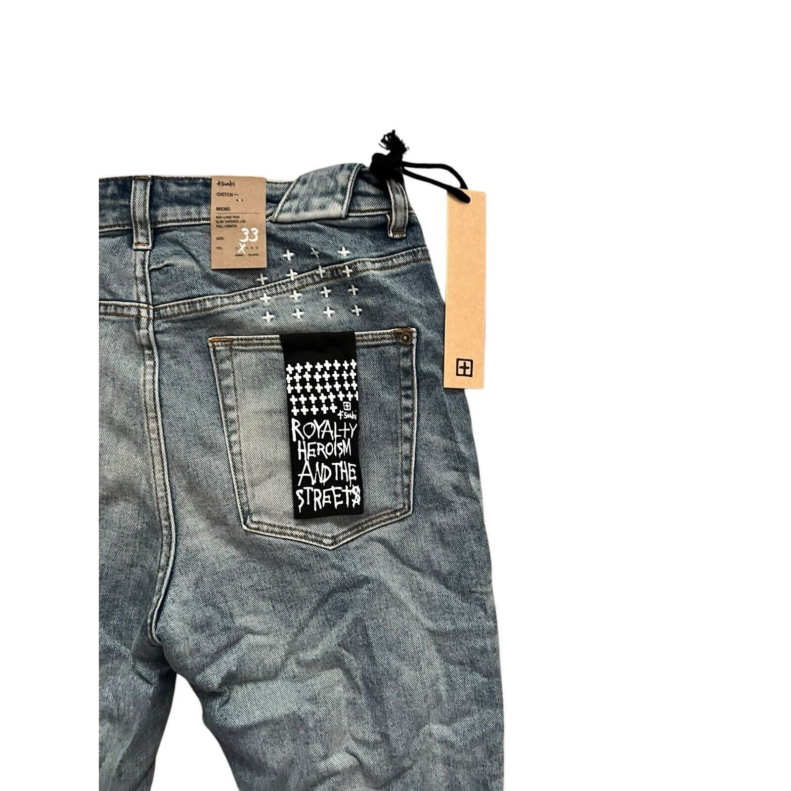 Ksubi Ksubi Jeans Mens Chitch Slim Tapered Blue Size 33/32 Size US 33 - 6 Thumbnail