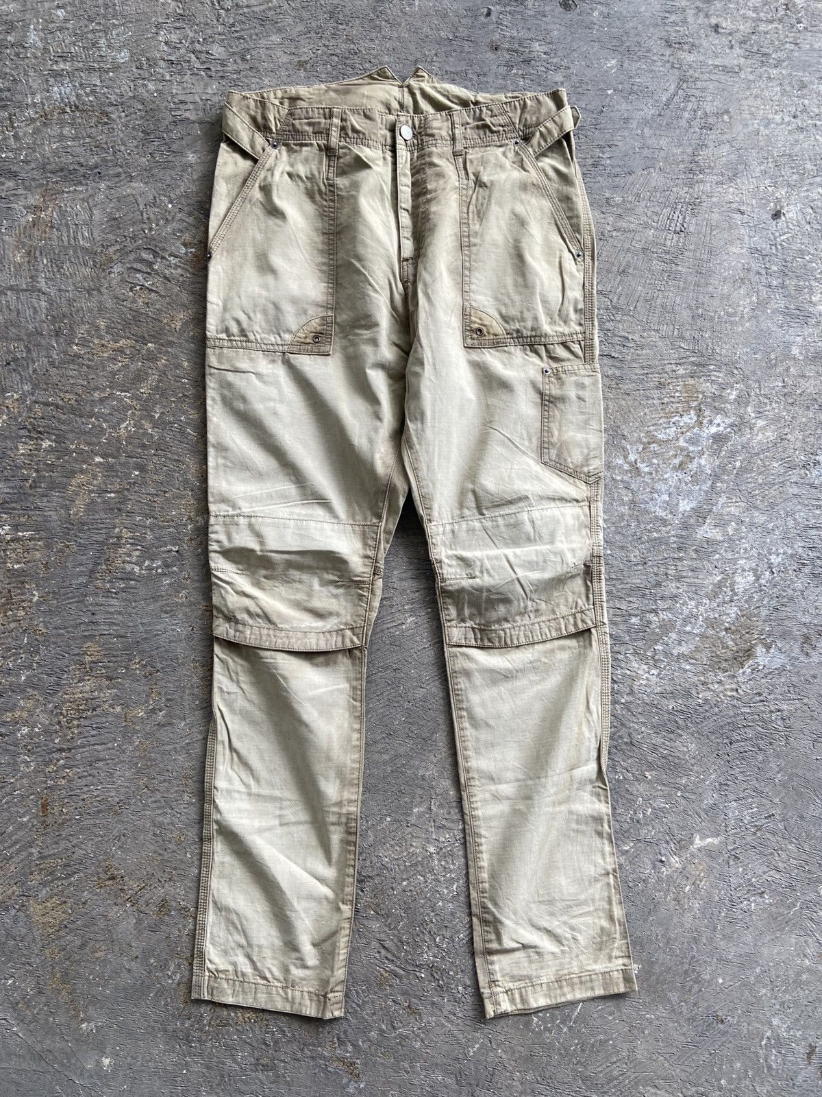 PPFM 1990s PPFM - Vintage Military Double Knee Pants Size US 33 - 1 Thumbnail