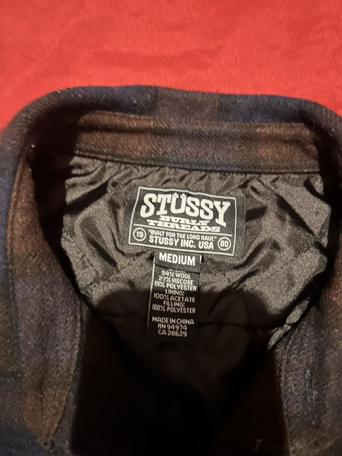 Stussy Stussy Thick Flannel Size US M / EU 48-50 / 2 - 2 Thumbnail