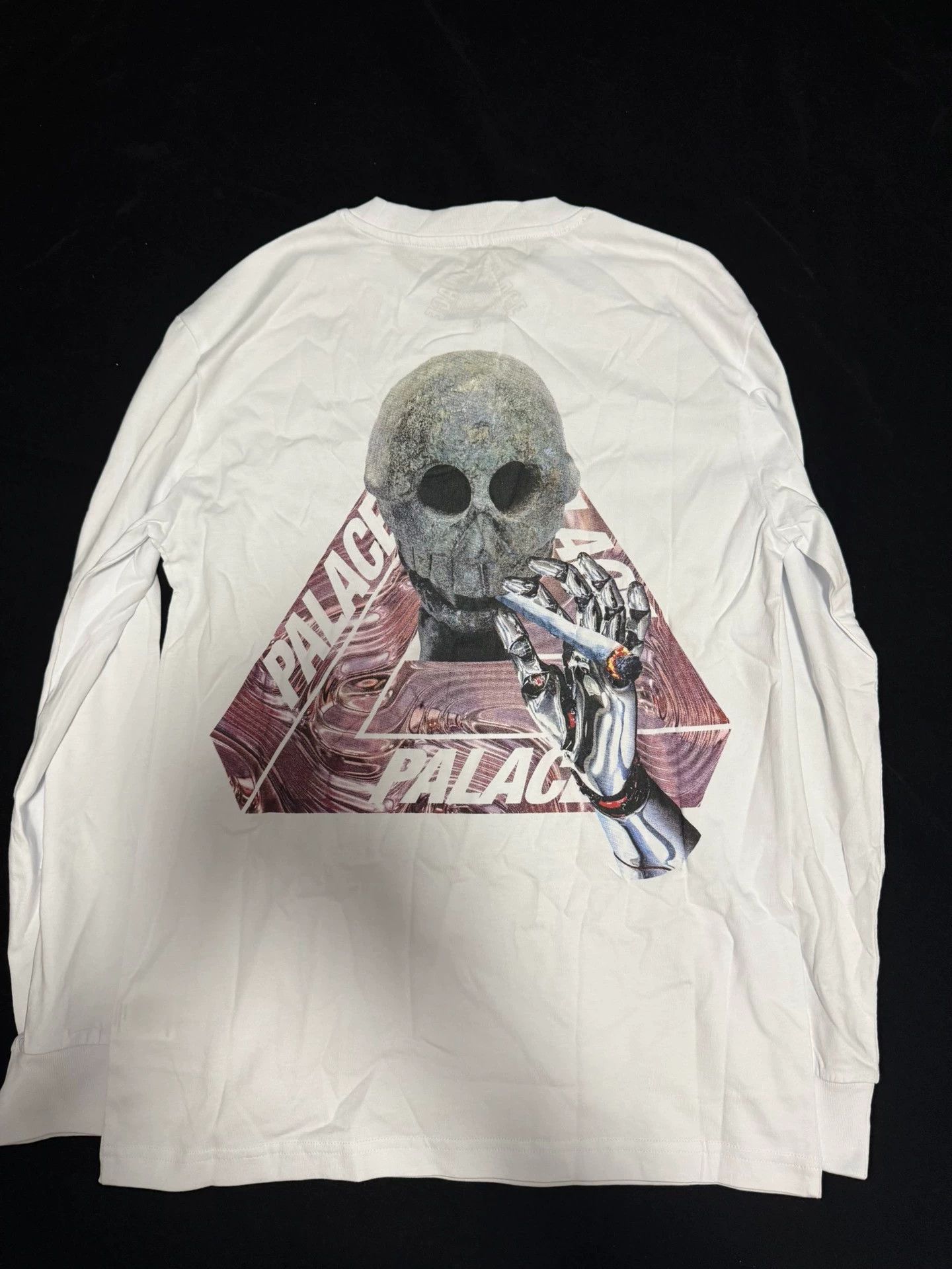 Places + Faces Palace Skeleton Longsleeve White S/M, Gray M Size US M / EU 48-50 / 2 - 1 Thumbnail