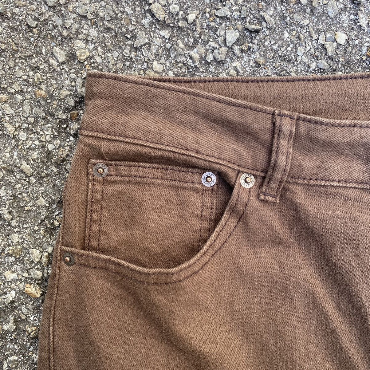 GU × If Six Was Nine × Japanese Brand GU Flare Pants Brown Size US 28 / EU 44 - 4 Thumbnail