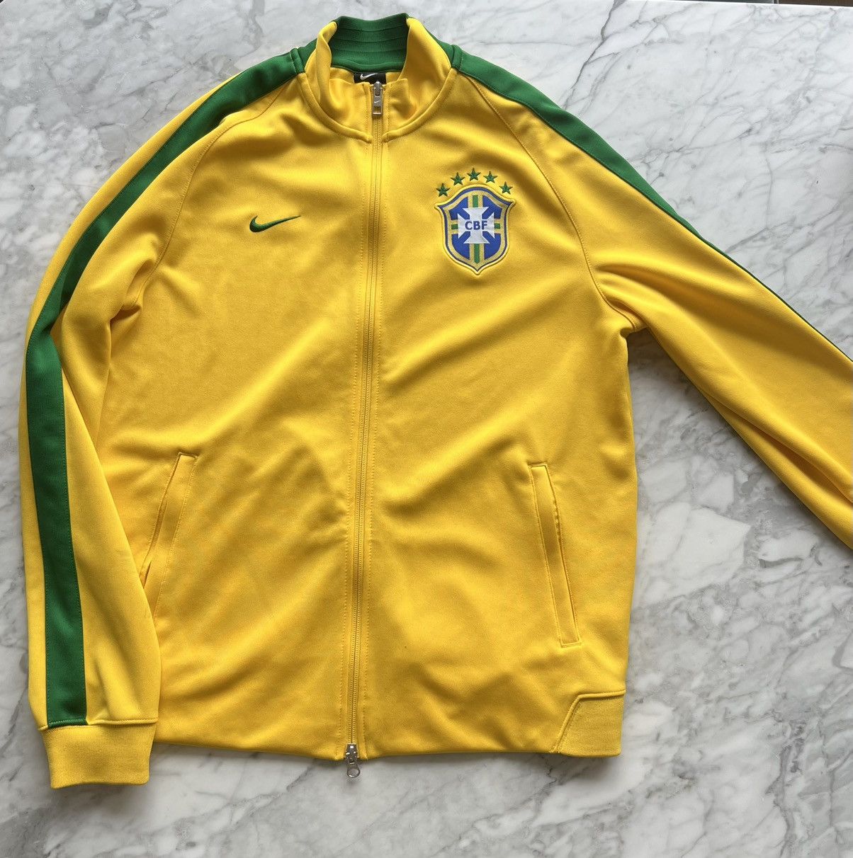 Vintage Brazil Track Jacket (2014) Size US L / EU 52-54 / 3 - 1 Thumbnail