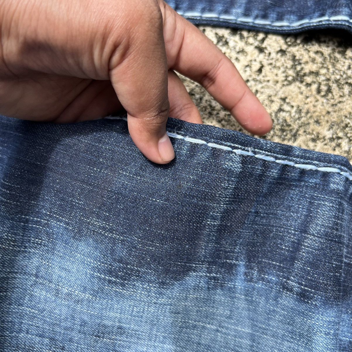 True Religion “TRUE RELIGION” RICKY RELAXED STRAIGHT ACID WASH DENIM JEANS Size US 32 / EU 48 - 8 Thumbnail