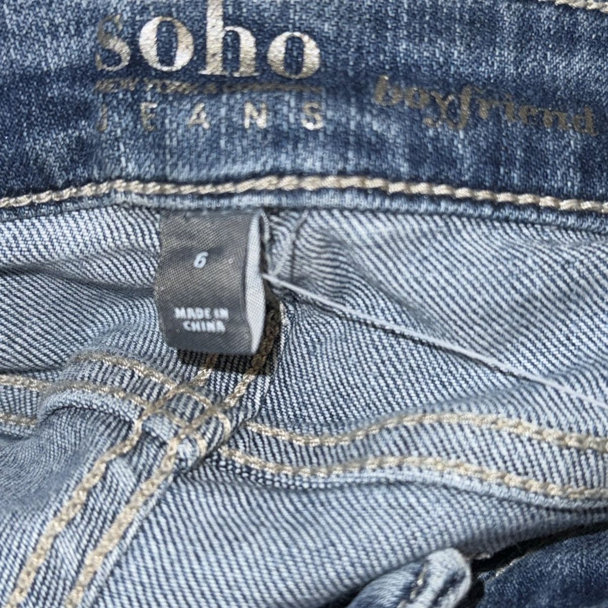 Other SOHO metallic silver painted sides Boyfriend jeans Size 28" / US 6 / IT 42 - 5 Thumbnail