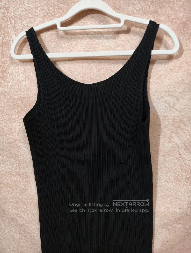Issey Miyake Issey Miyake Main Line Toothpick Slip Dress Size M / US 6-8 / IT 42-44 - 4 Thumbnail