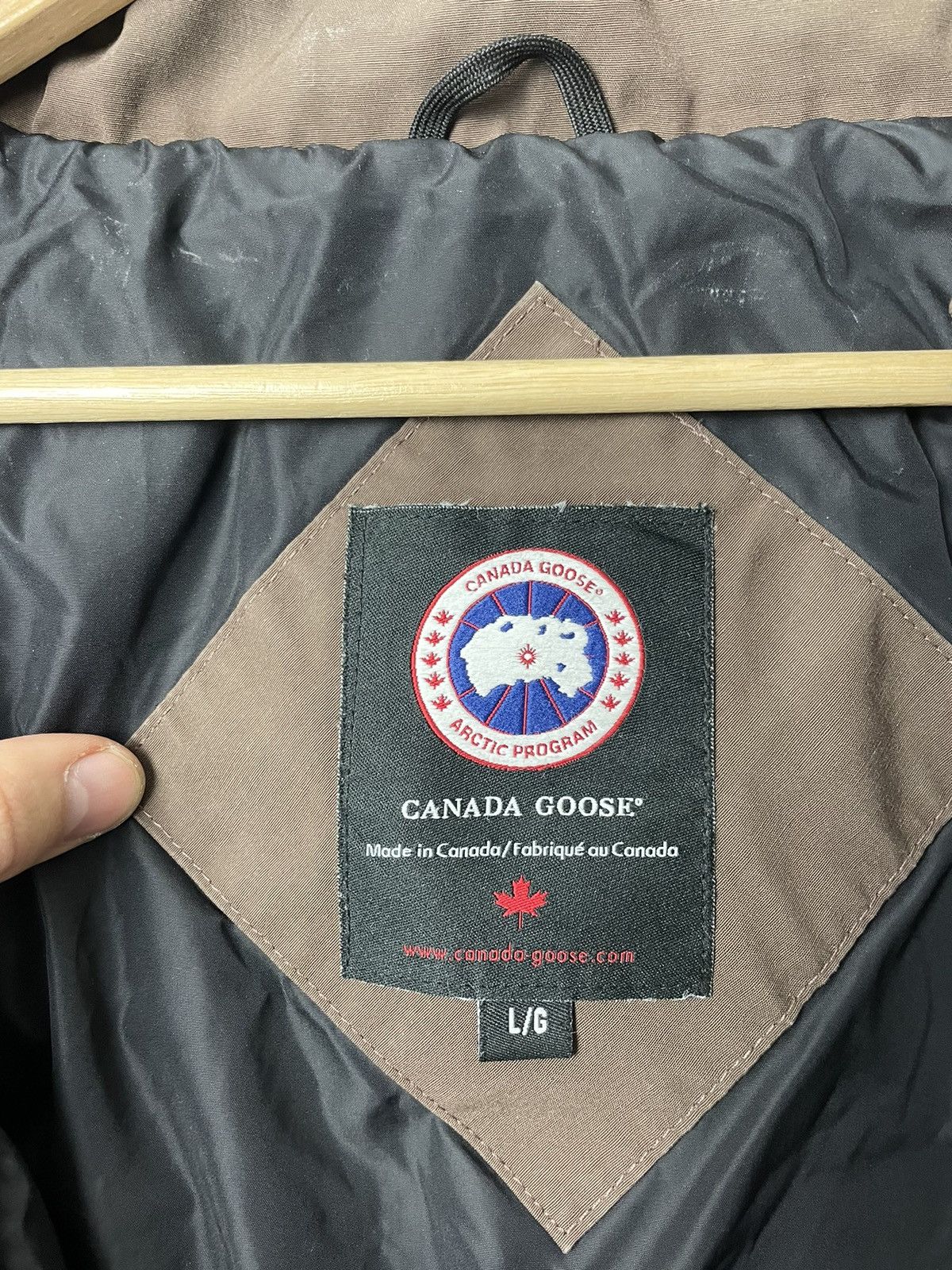 Canada Goose Canada Goose brown winter jacket rare streetwear down puffer Size L / US 10 / IT 46 - 6 Thumbnail