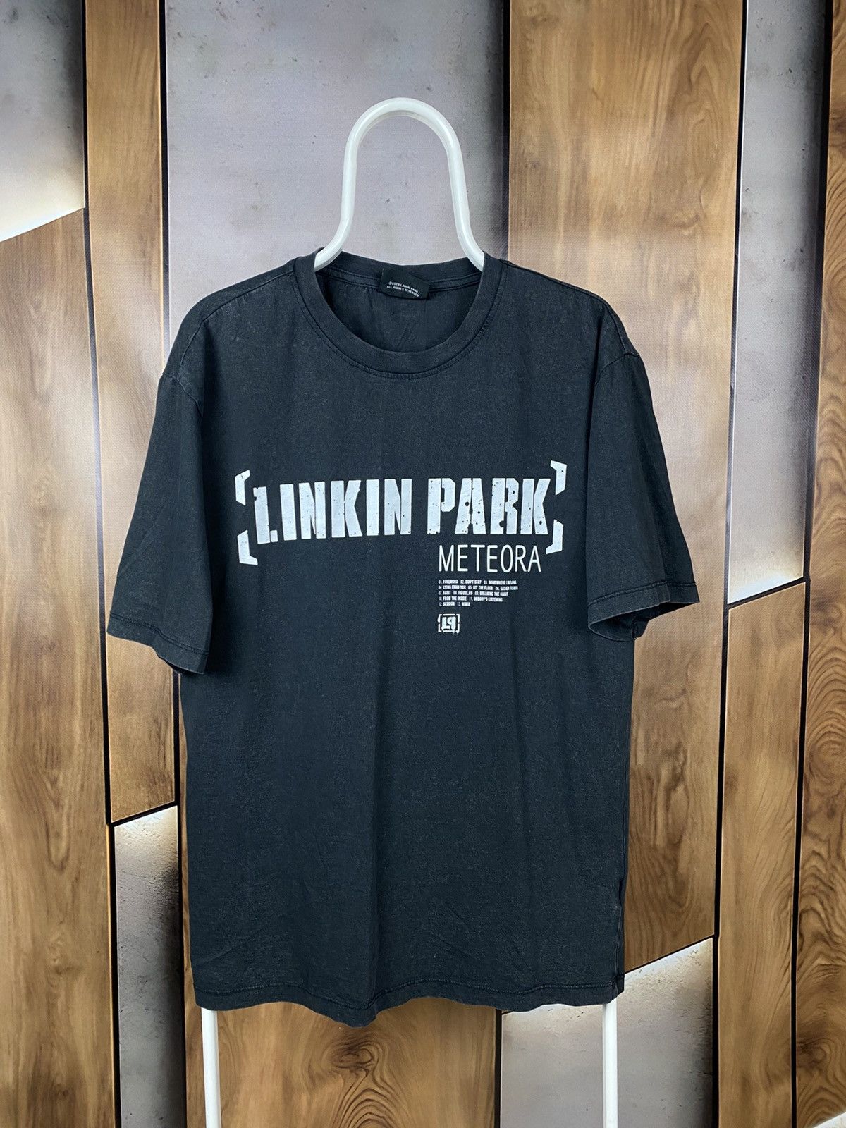 Band Tees 🎸T-Shirt Linkin Park Album Meteora Overprint Tee🎸 Size US M / EU 48-50 / 2 - 2 Thumbnail