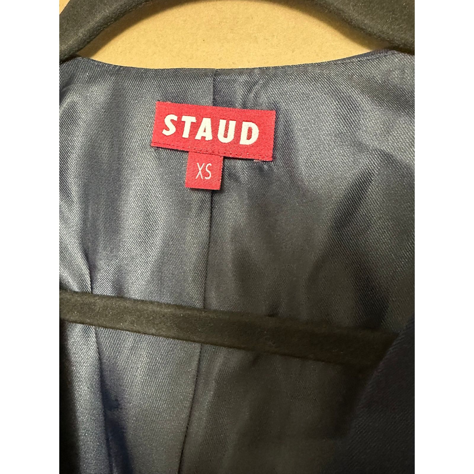 Staud STAUD Brett Vest Navy XS Size XS / US 0-2 / IT 36-38 - 3 Thumbnail