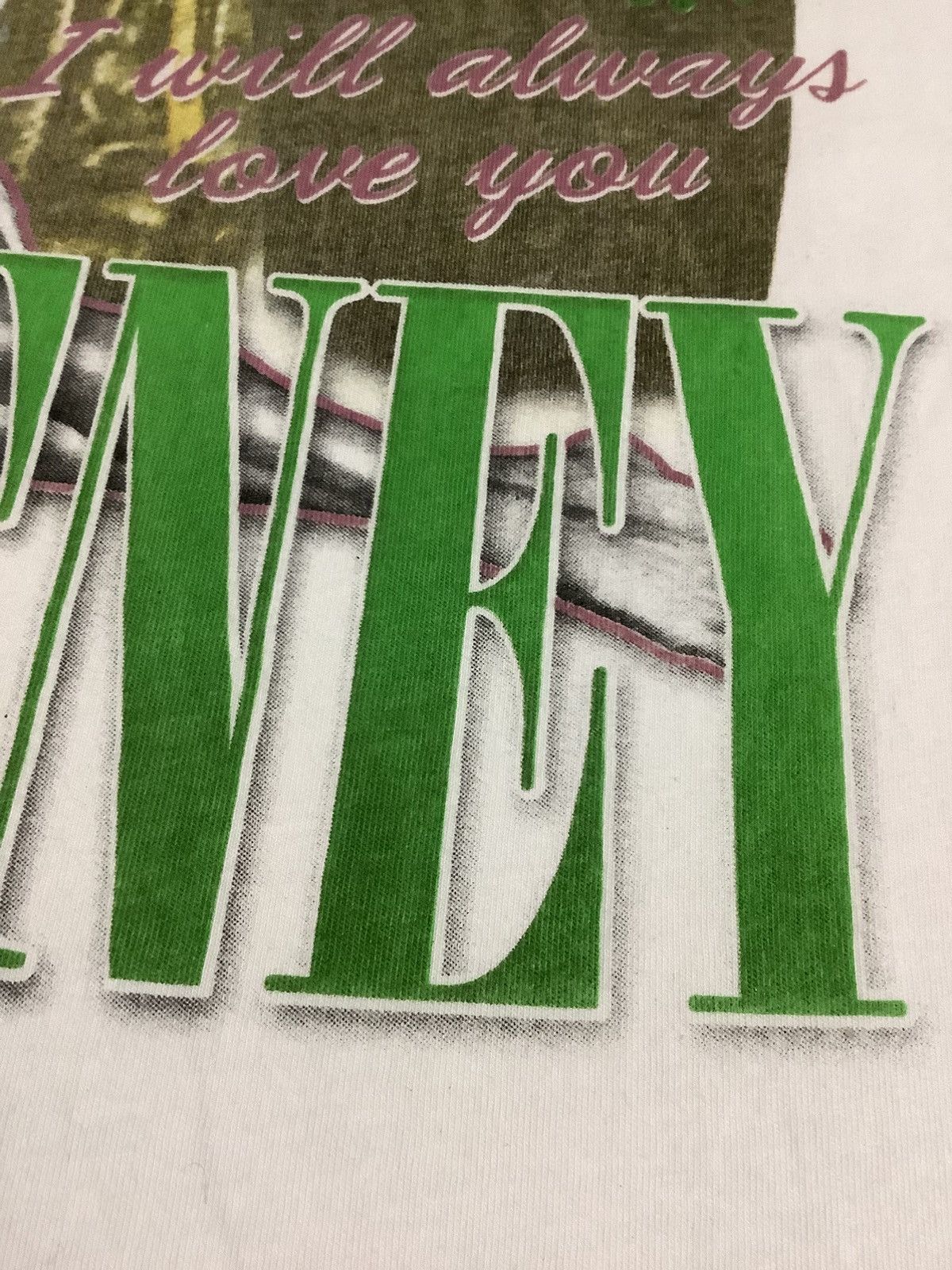 Band Tees × Designer Whitney Houston I Will Always Love You Tees Size M / US 6-8 / IT 42-44 - 10 Thumbnail