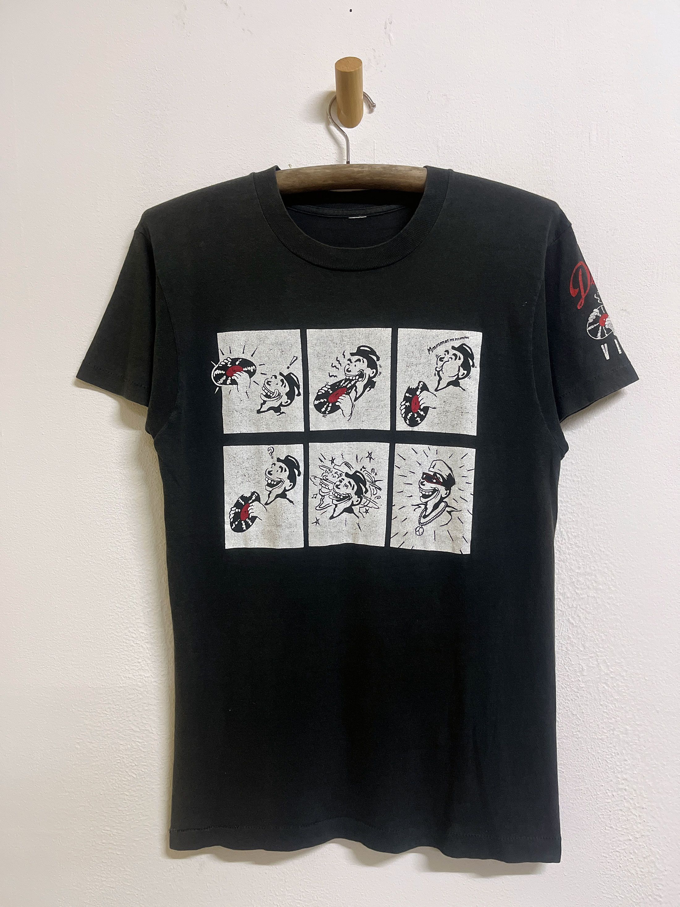 Band Tees Vintage 80s Delicious Vinyl Soul Funk Hip Hop Rap Records Size US L / EU 52-54 / 3 - 1 Thumbnail