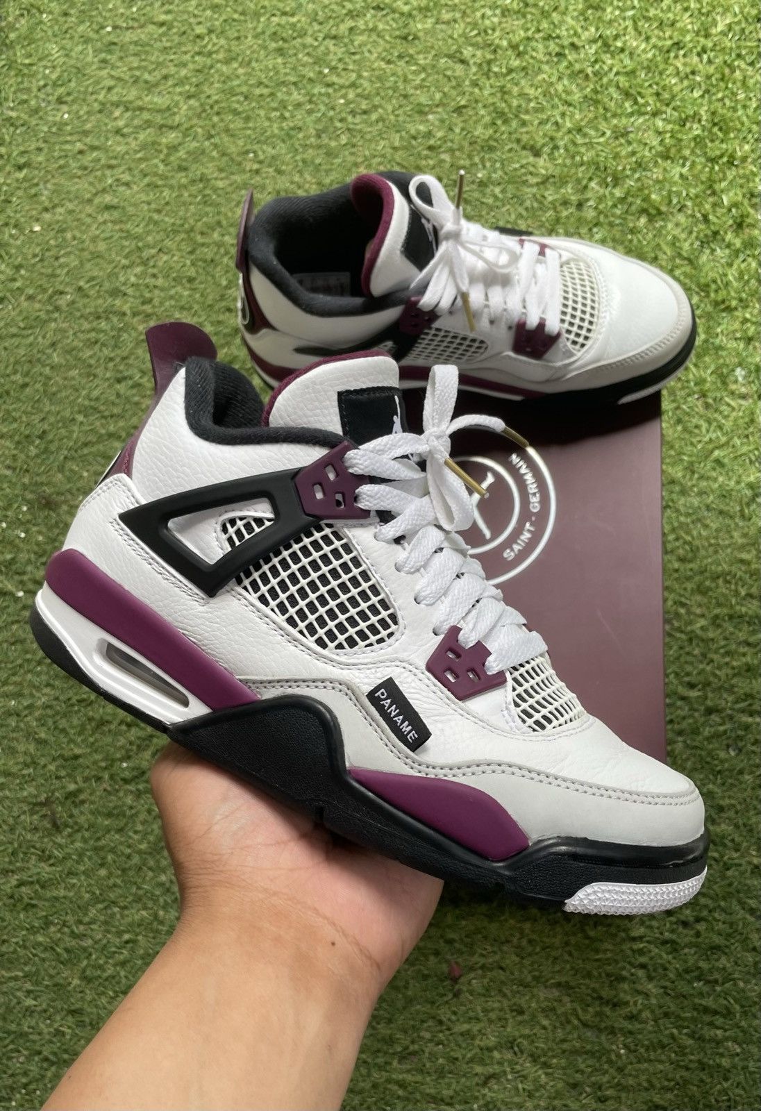 Jordan Brand × Nike Jordan Retro 4 Paris Saint Germain Size US 6.5 / IT 36.5 - 1 Thumbnail
