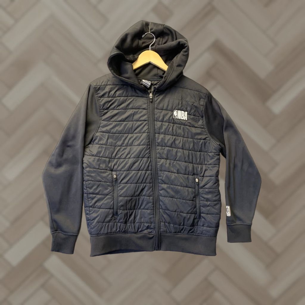 NBA NBA Men’s Size S Black Puffer Down Jacket /152-29 Vintage: No Brand: NBA Size US S / EU 44-46 / 1 - 1 Thumbnail