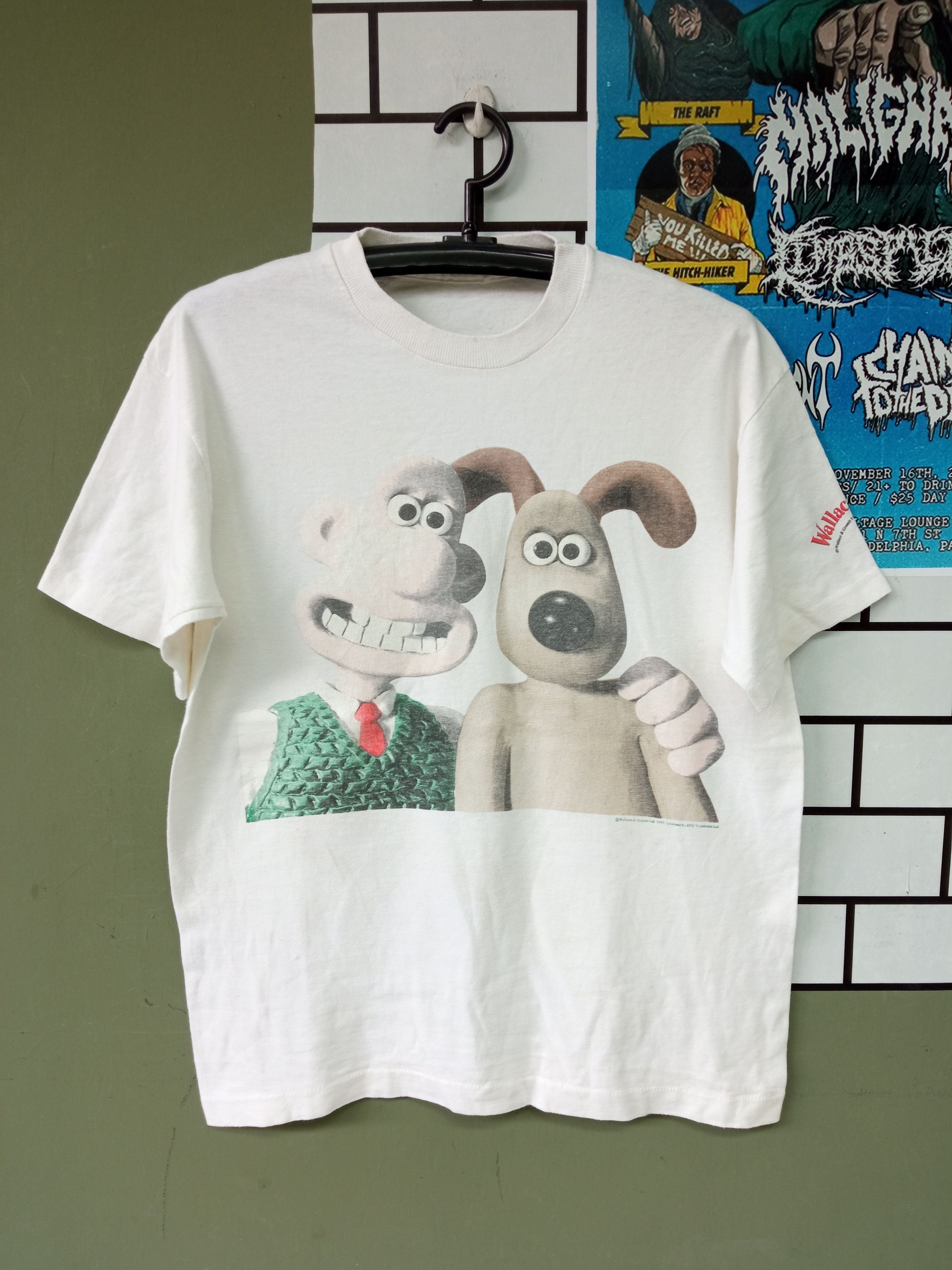 Made In Usa × Streetwear × Vintage Wallace and gromit 1989