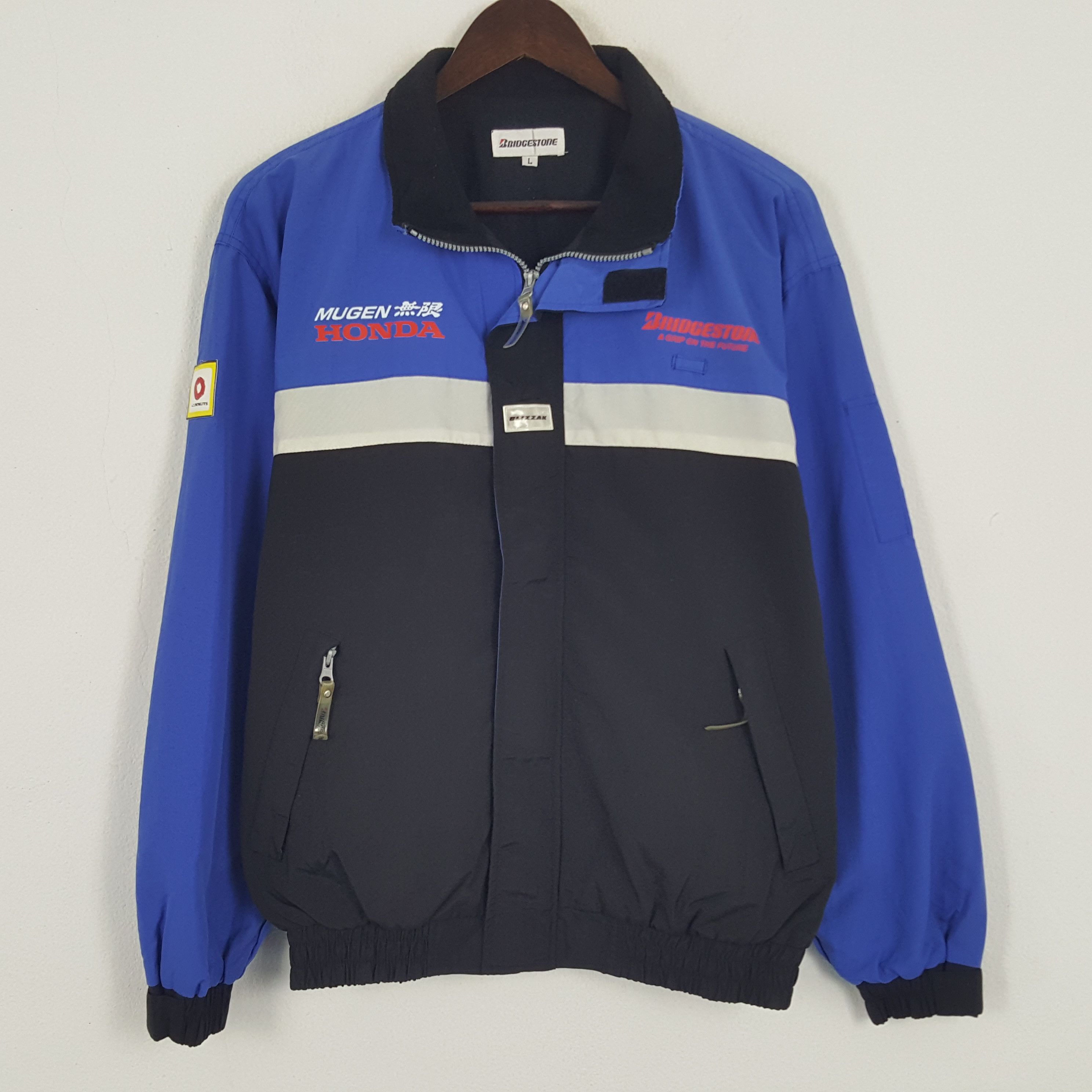 Honda × Vintage Vintage Blizzak x Custom Art Logo Mugen Honda Worker Jacket Size US L / EU 52-54 / 3 - 3 Thumbnail