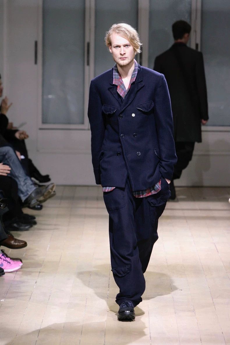 Yohji Yamamoto Yohji Yamamoto08 AW Scottish Plaid Stitch Jacket 2503-Nexta Size US S / EU 44-46 / 1 - 9 Thumbnail