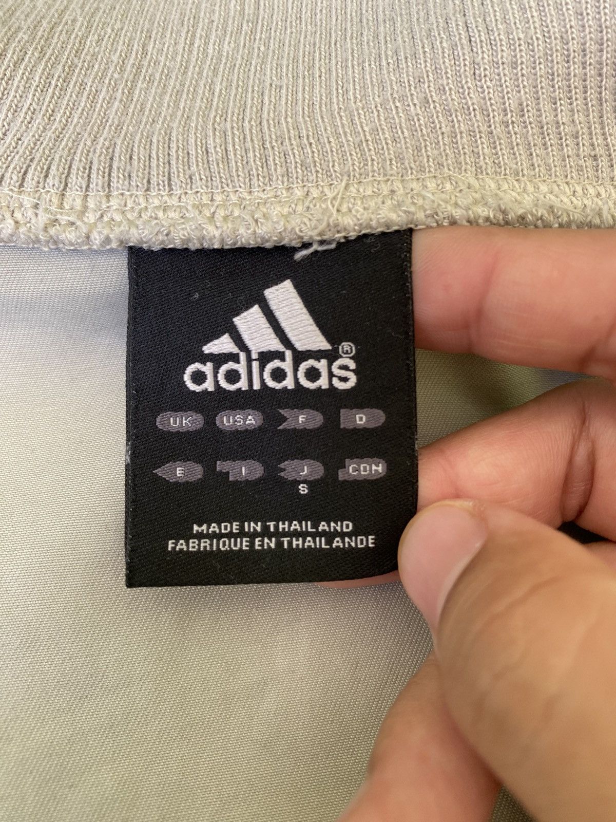 Adidas Adidas Logo Track Jacket Beige Olive Y2K Archive Size US S / EU 44-46 / 1 - 8 Thumbnail