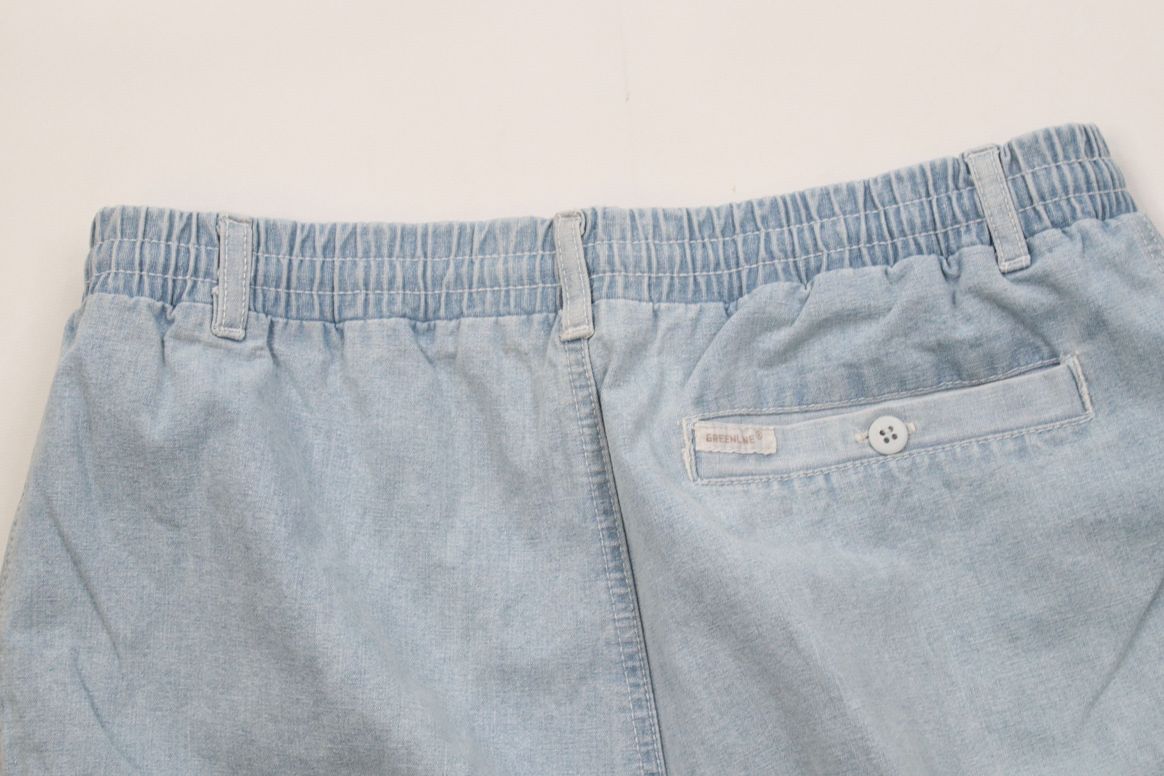 Vintage Vintage 90s Streetwear Denim Above Knee Utility Shorts Size US 34 / EU 50 - 11 Thumbnail