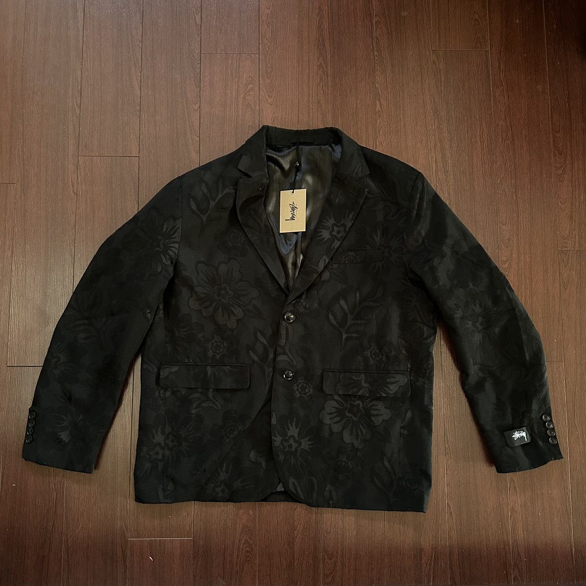 No Vacancy Inn × Stussy Stussy x No Vacancy Inn Floral Blazer 