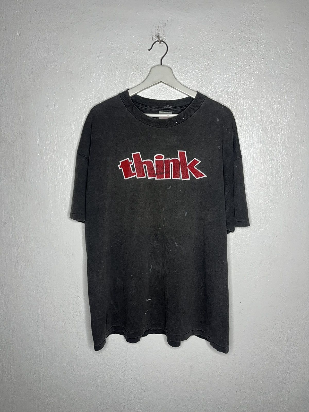 Santa Cruz Skateboards × Think Skateboards × Vintage THINK SKATEBOARDS 90s Size US XXL / EU 58 / 5 - 1 Thumbnail