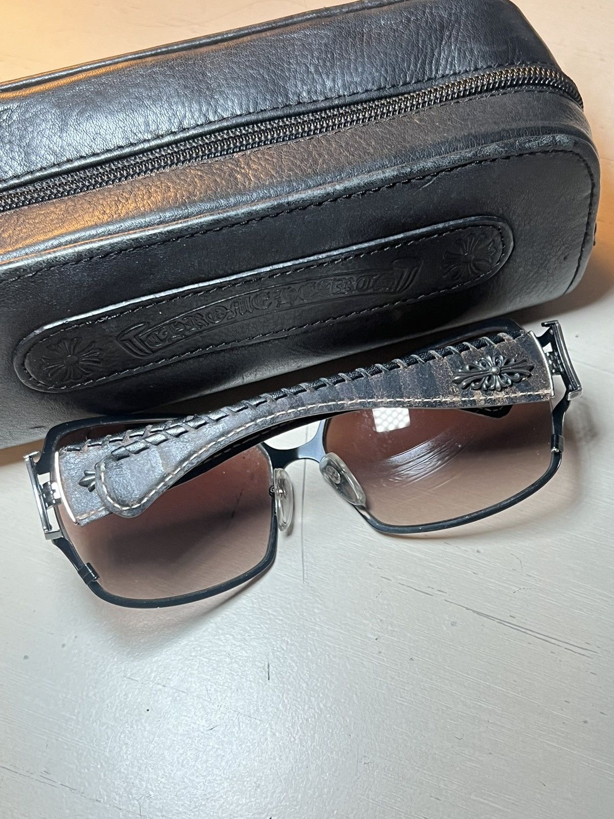 Chrome Hearts Chrome Hearts Sunglasses Poon II Size ONE SIZE - 4 Thumbnail