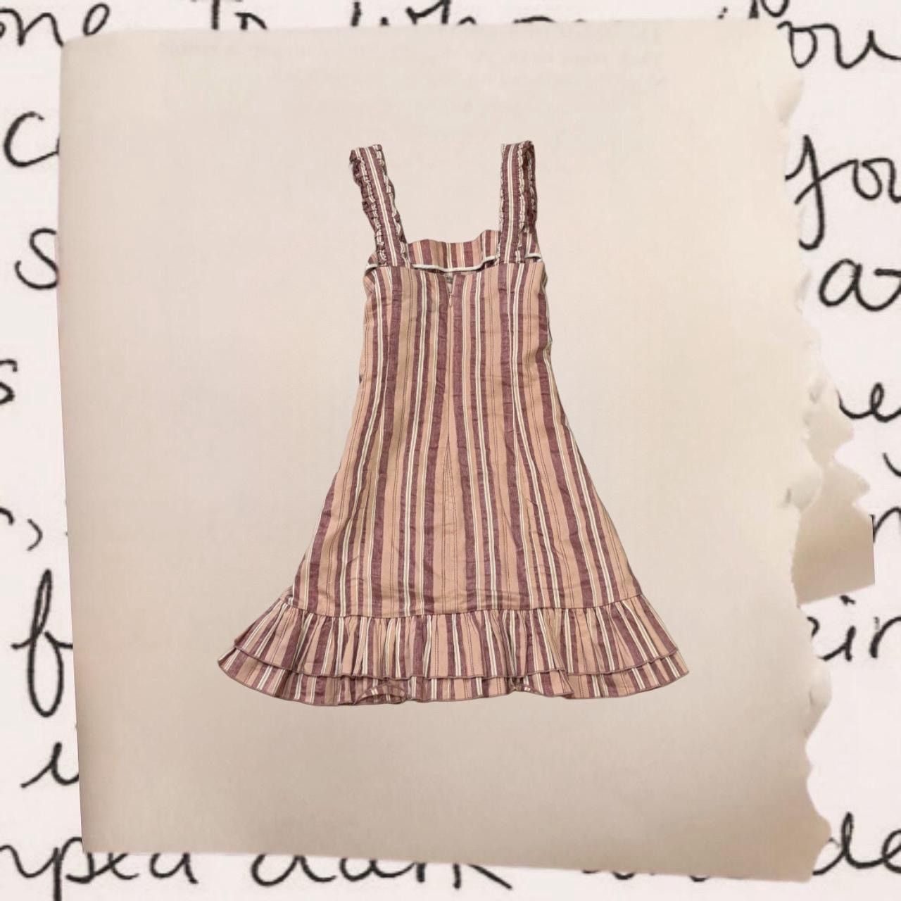 ALEXIS pleated plaid print mini dress with ruffle accents Size XS / US 0-2 / IT 36-38 - 3 Thumbnail